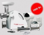Мясорубка Белвар КЭМ-П2У 305-02 Помощница, комбайн, 1800Вт, реверс
