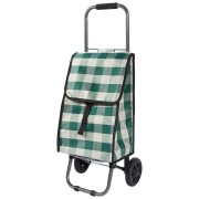 Тележка с сумкой Рыжий кот D203 "Green"