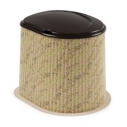 Туалет дачный Декор на яму